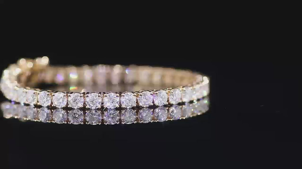 Lab Diamond Tennis Bracelet