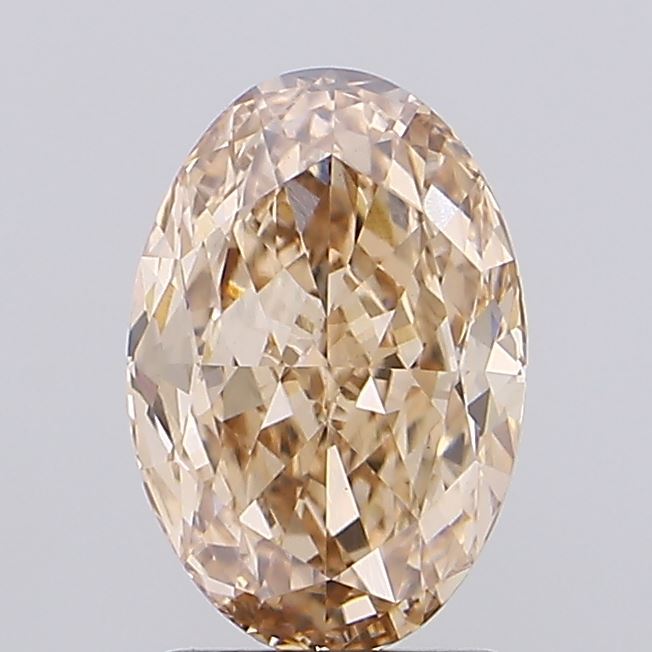 2.01ct BROWN Oval Lab Grown Diamond