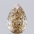 2.12ct BROWN Pear Lab Grown Diamond