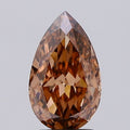 2.02ct BROWN Pear Lab Grown Diamond