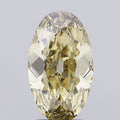 2.08ct YELLOW Moval Lab Grown Diamond
