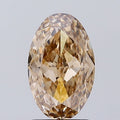 2.01ct BROWN Oval Modified Brilliant Lab Grown Diamond