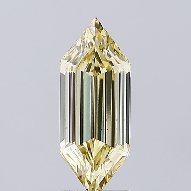 2.02ct YELLOW Hexagonal Lab Grown Diamond