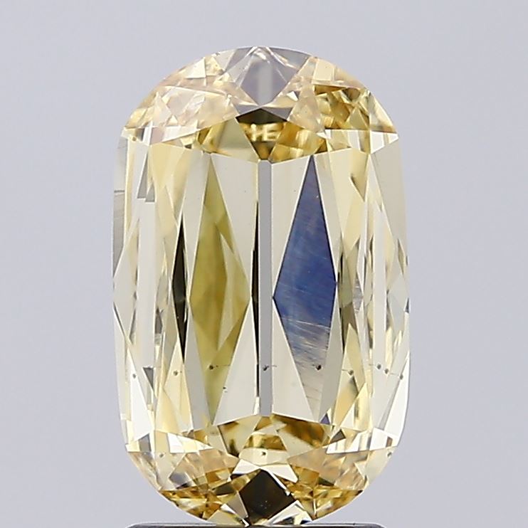 2.05ct YELLOW Old Miner Lab Grown Diamond
