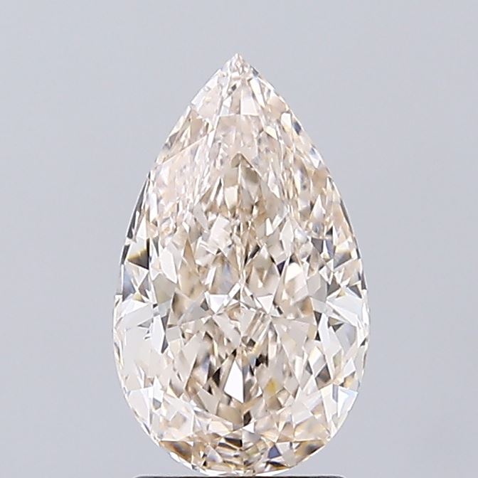 2.17ct L Pear Lab Grown Diamond
