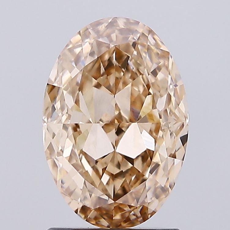2.02ct BROWN Oval Lab Grown Diamond