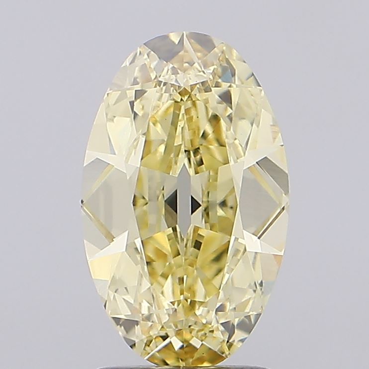 1.99ct YELLOW Moval Lab Grown Diamond