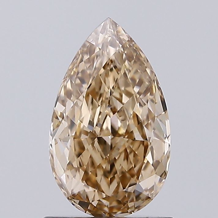 1.18ct BROWN Pear Lab Grown Diamond