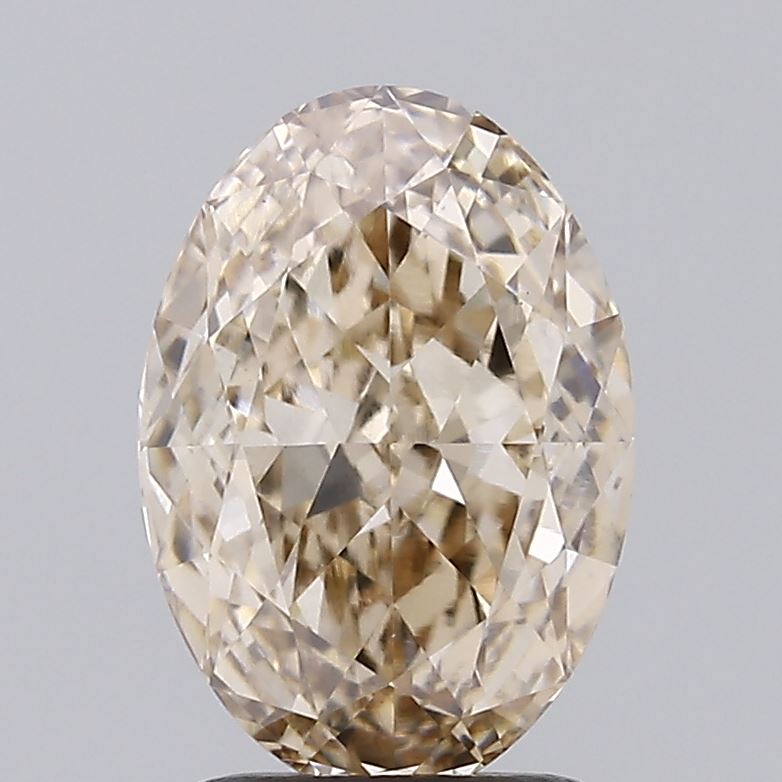 2.01ct BROWN Oval Lab Grown Diamond