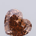 1.05ct BROWN Heart Lab Grown Diamond