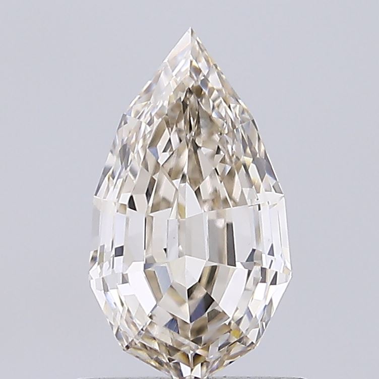 1.01ct J Modified Pear Step Cut Lab Grown Diamond