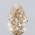 2.13ct BROWN Pear Lab Grown Diamond