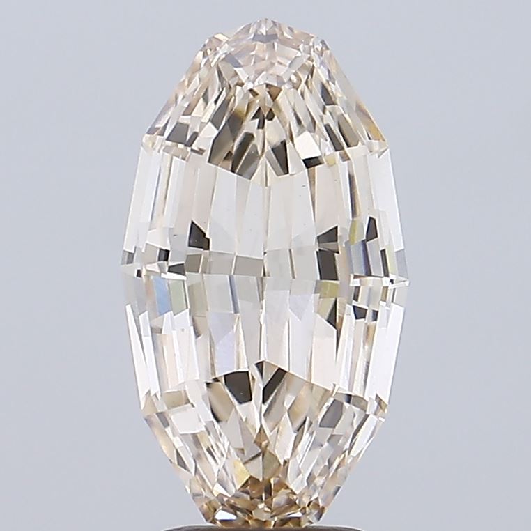 3.06ct L Oval Polygon Step Cut Lab Grown Diamond