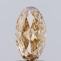 1.05ct BROWN Oval Lab Grown Diamond