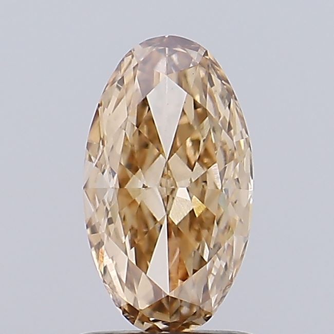 1.05ct BROWN Oval Lab Grown Diamond