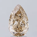 2.03ct BROWN Pear Lab Grown Diamond