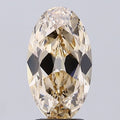 2.36ct BROWN Moval Lab Grown Diamond