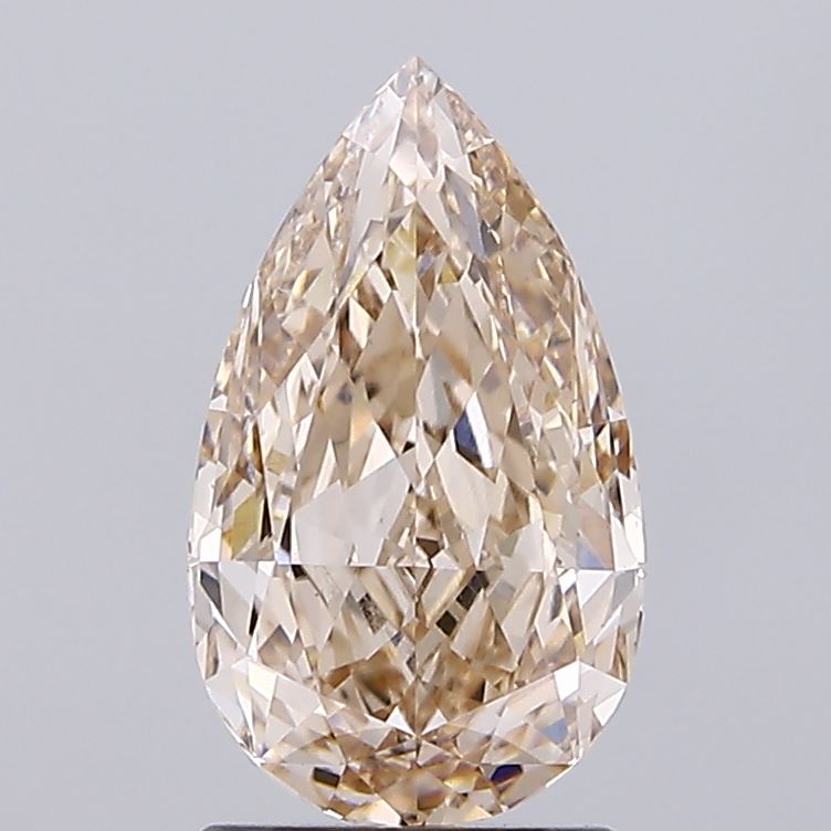 2.04ct N Pear Lab Grown Diamond