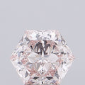 2.25ct L Hexagonal Lab Grown Diamond