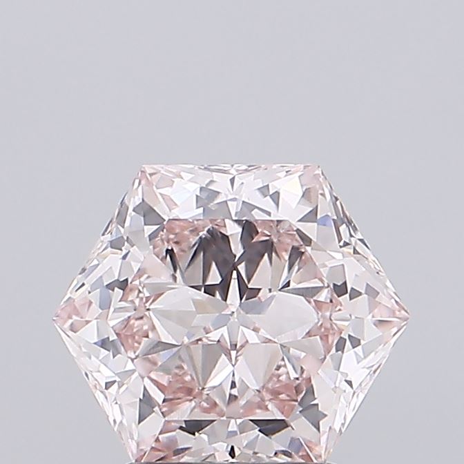 2.25ct L Hexagonal Lab Grown Diamond