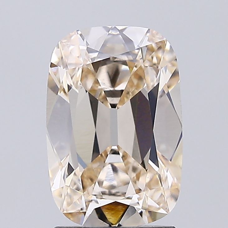 2.11ct BROWN Antique Cushion Cut Lab Grown Diamond
