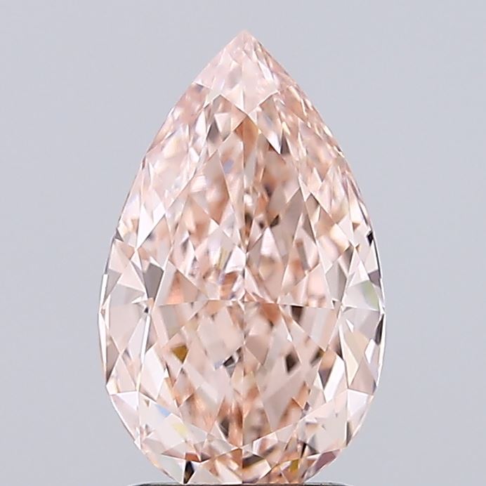 2.01ct BROWN Pear Lab Grown Diamond