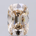 2.60ct BROWN Antique Cushion Cut Lab Grown Diamond
