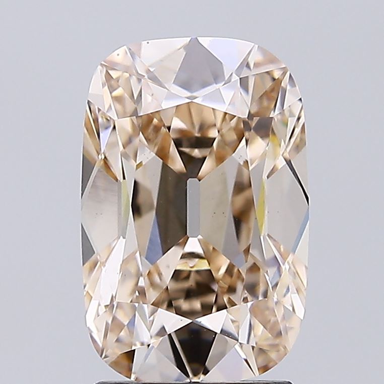 2.60ct BROWN Antique Cushion Cut Lab Grown Diamond