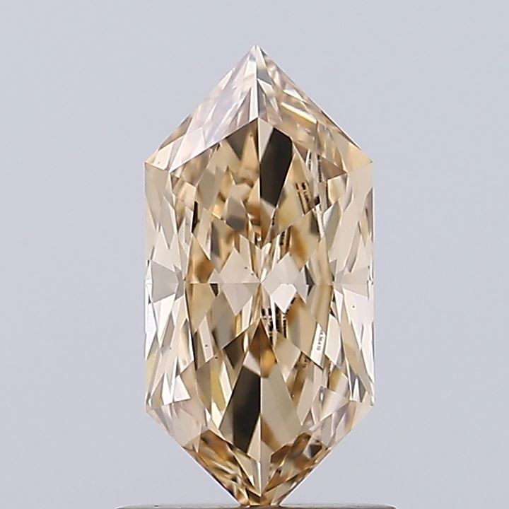 1.05ct BROWN Hexagonal Lab Grown Diamond