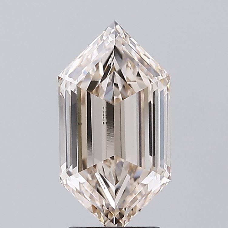 2.59ct M Hexagonal Lab Grown Diamond