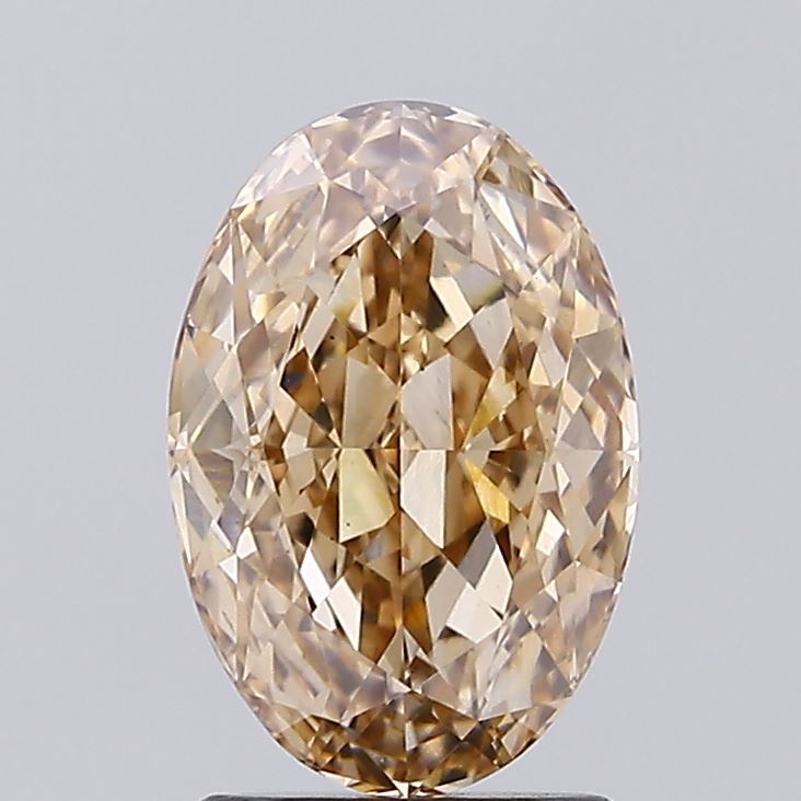 2.03ct BROWN Oval Lab Grown Diamond