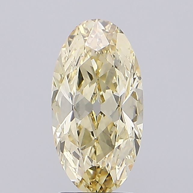 2.05ct YELLOW Moval Lab Grown Diamond