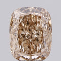 2.52ct BROWN Long Cushion Lab Grown Diamond