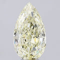 4.03ct YELLOW Pear Lab Grown Diamond