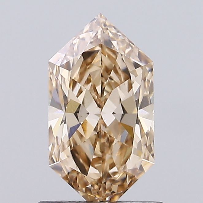 1.01ct BROWN Hexagonal Lab Grown Diamond