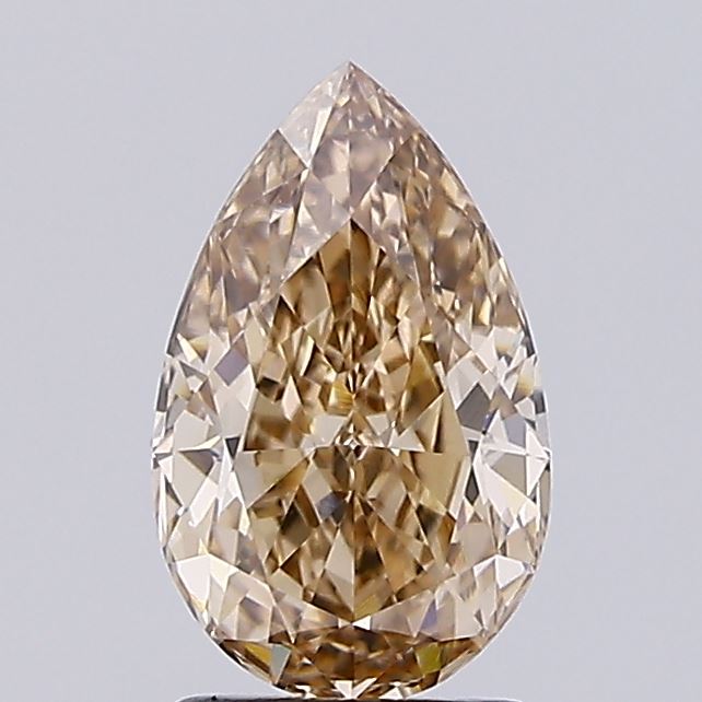 2.26ct BROWN Pear Lab Grown Diamond