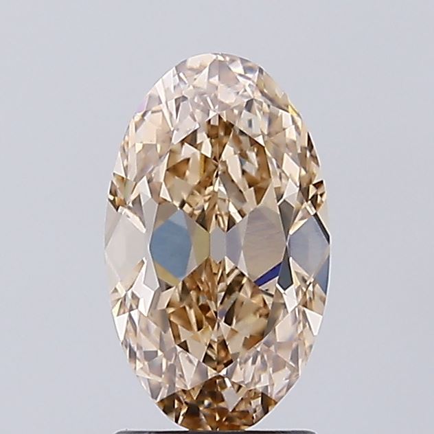 1.83ct BROWN Moval Lab Grown Diamond
