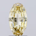 1.58ct YELLOW Dodecagonal Step Cut Lab Grown Diamond