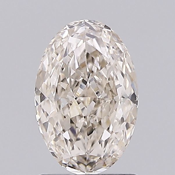1.33ct L Oval Lab Grown Diamond