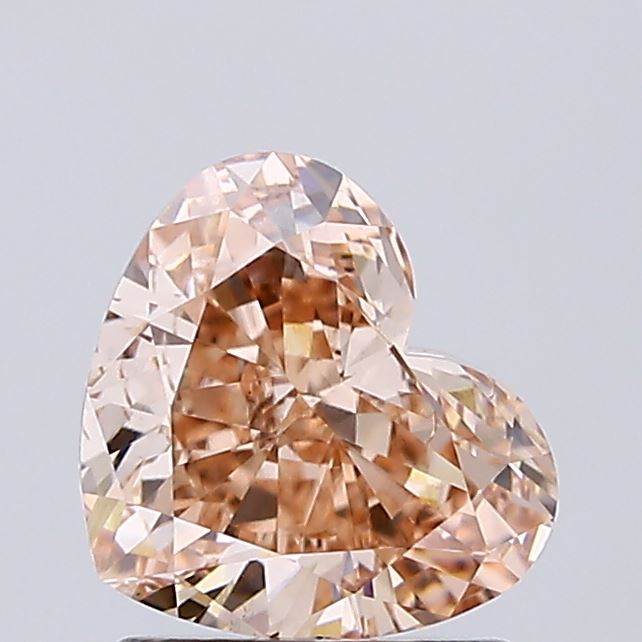 1.50ct BROWN Heart Lab Grown Diamond