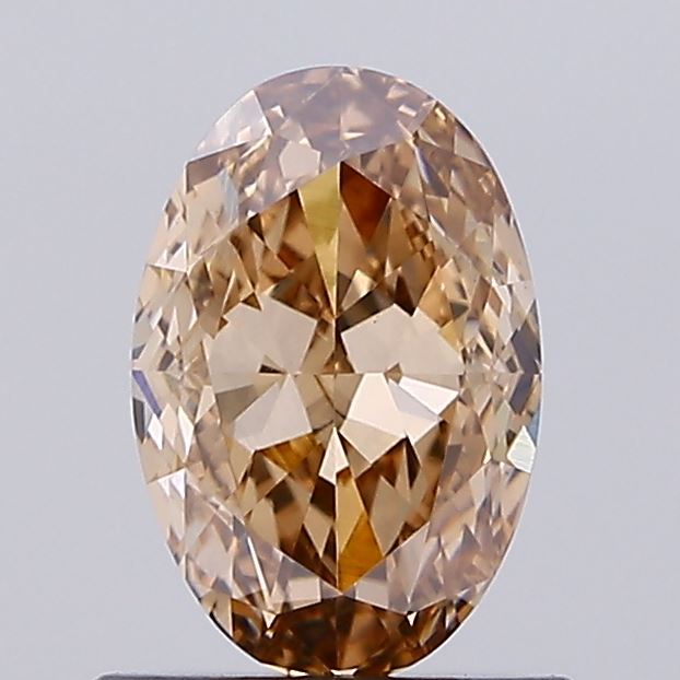 1.01ct BROWN Oval Lab Grown Diamond
