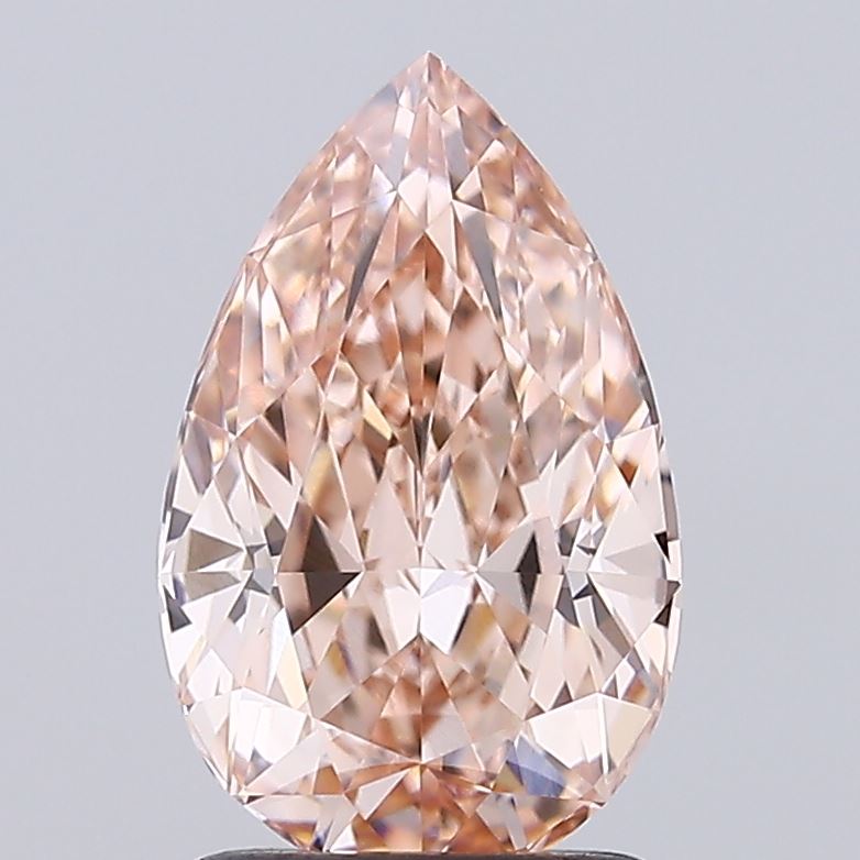 1.81ct BROWN Pear Lab Grown Diamond