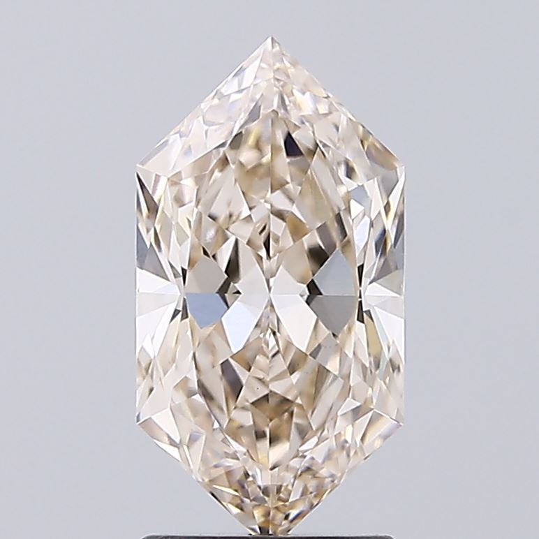 2.02ct L Hexagonal Lab Grown Diamond
