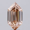 5.05ct BROWN Hexagonal Lab Grown Diamond